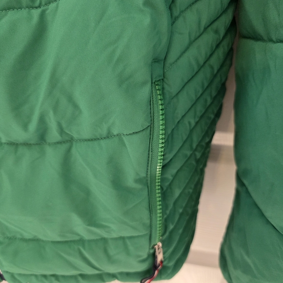 Tommy Hilfiger Women's Green Puffer Jacket - Picture 13 of 16